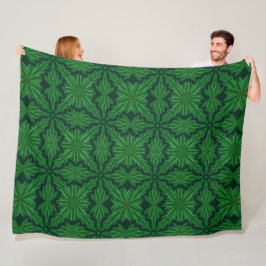 Manta Polar Pine Mandala Forest Fleece Blanket (3 Tamaños)