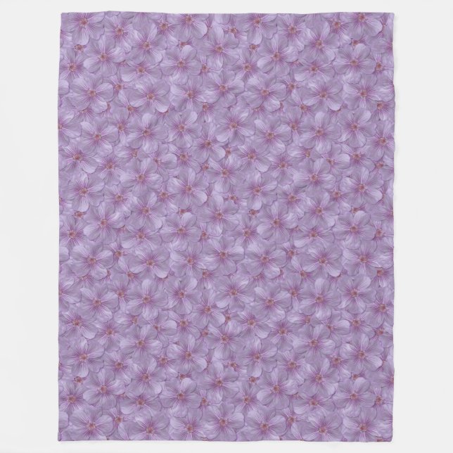 Manta Polar Pineywoods Geranium Seamless Pattern (Anverso)