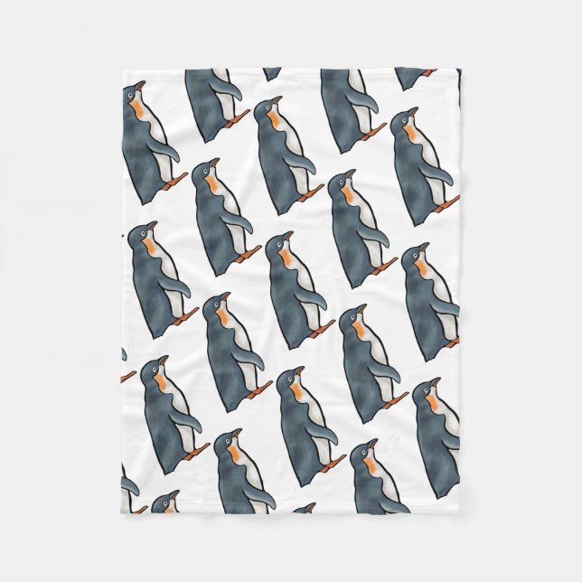 Manta Polar Pingüino (Anverso)