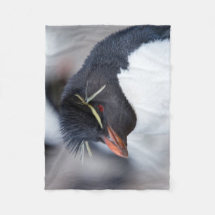 Manta Polar Pingüino de Rockhopper del Sur