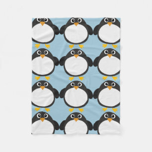 Manta Polar Pingüino rechoncho personalizado