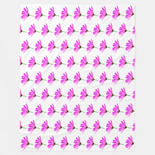 Manta Polar Pink Daisy