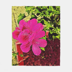 Manta Polar Pink flower blooming in the garden