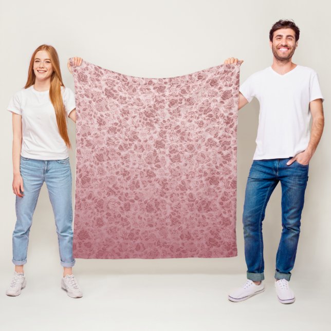 Manta Polar Pink flowers degraded (In situ)