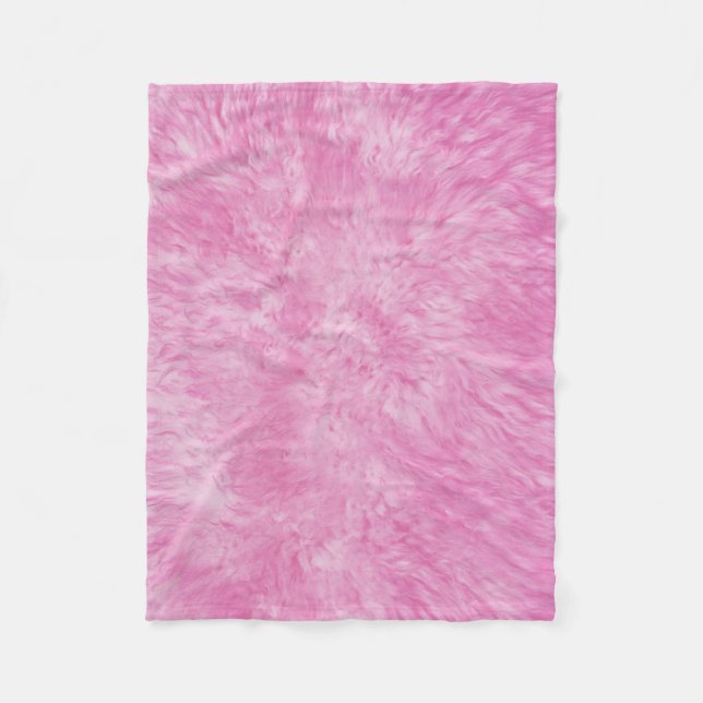 Manta Polar Pink Fur Frenzy (Anverso)