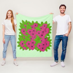 Manta Polar Pink Pansy