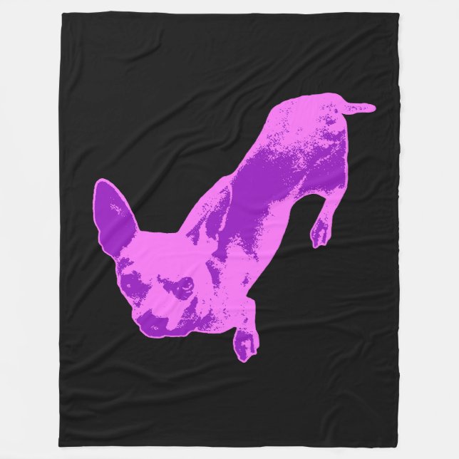 Manta Polar Pink Precious Pup (Anverso)