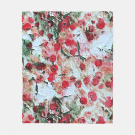 Manta Polar Pink Red Dirty Polka Dot Grunge Decay