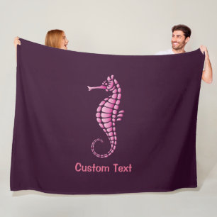 Manta Polar Pink Seahorse