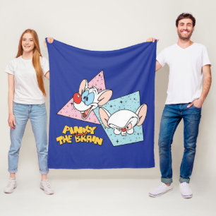 Manta Polar Pinky y el cerebro   Gráficos de caracteres retro