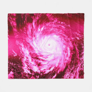 Manta Polar Pintor de espiral rosa