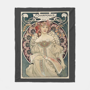 Manta Polar Pintura de Art Nouveau Art Nouveau de la época de