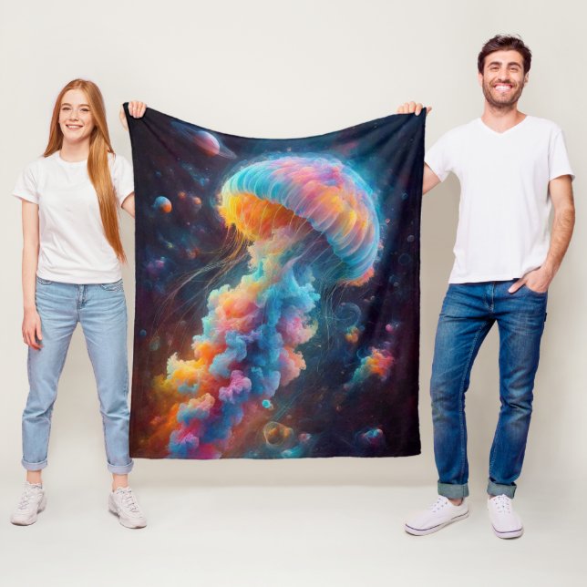 Manta Polar Pintura de medusas cosmológicas (In situ)