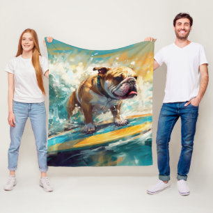 Manta Polar Pintura de surf en bulldog Beach