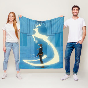 Manta Polar Pintura del Patronus de HARRY POTTER™