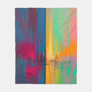 Manta Polar Pintura salpicada