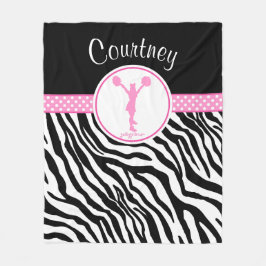 Manta Polar Pique su animadora/Pom conocidos del estampado de