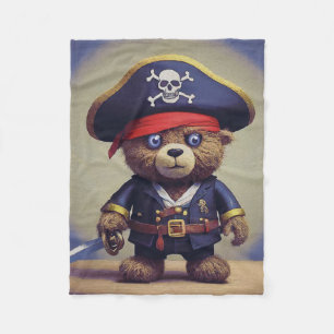 Manta Polar Pirata Teddy Bear