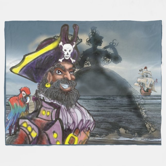 Manta Polar Pirate Dream Fleece Blanket (Frente (Horizontal))