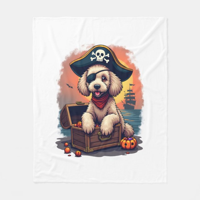 Manta Polar Pirate Poodle Plunder (Anverso)