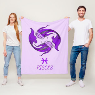 Manta Polar Pisces Fleece Blanket