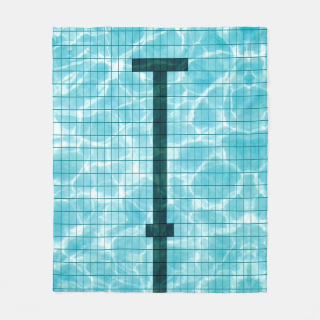 Manta Polar Piscina Realista Piscina Deportes Mamá (Anverso)