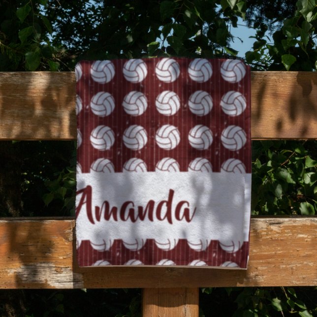 Manta Polar Piso de madera de voleibol marrón con estampado (Subido por el creador)