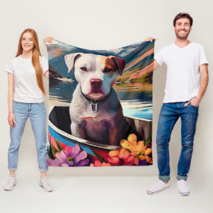 Manta Polar Pitbull en una Pala: Una Aventura Escénica