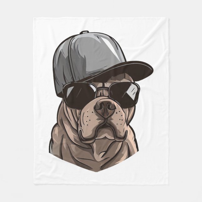 Manta Polar Pitbull Gangster (Anverso)