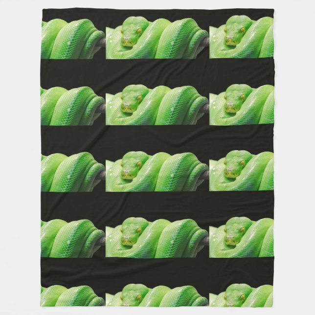 Manta Polar pitón de árbol verde (Anverso)