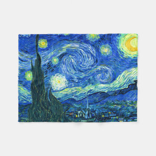 Manta Polar PixDezines van gogh/noche estrellada