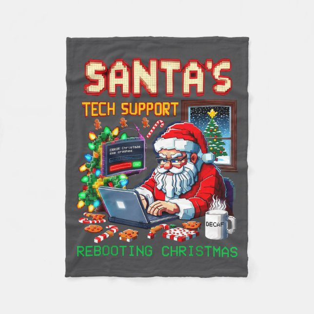Manta Polar Pixel Support Rebooting Santa's Tech (Anverso)