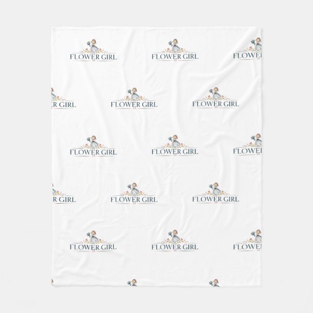 Manta Polar Pixie Flower Girl (Anverso)