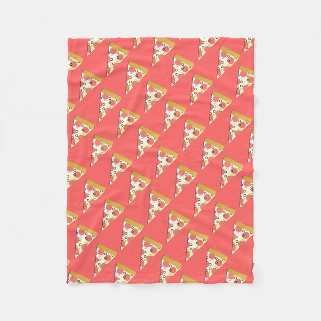 Manta Polar Pizza de la rebanada O (Anverso)