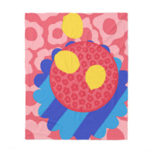 Placa de flores de limón