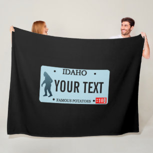 Manta Polar Placa de Idaho Sasquatch