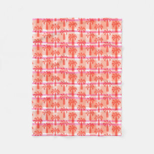 Manta Polar Placa de palma de época hawaiana Pupule