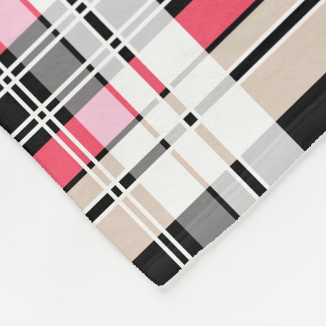 Manta Polar Placa, tartán (Esquina)