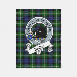 Manta Polar Plaid Sherpa Blanket Baillie Classic Clan Scottish