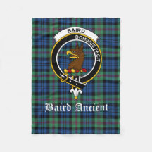 Plaid Sherpa Blanket Baird Clan Sc