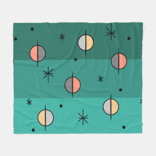 Manta Polar Planes de edad del espacio retro estrellas turques
