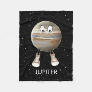 Manta Polar Planeta Júpiter y estrellas