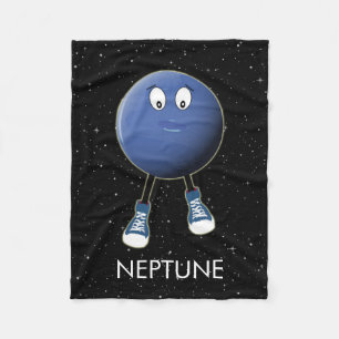 Manta Polar Planeta Neptuno y estrellas