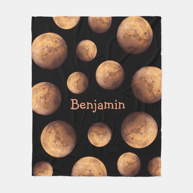 Manta Polar Planeta rojo Marte (Anverso)