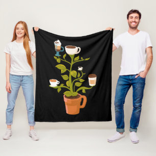 Manta Polar Planta de café