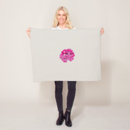 Manta Polar planta, flor, pétalo, rosa, magenta, fuente, patró