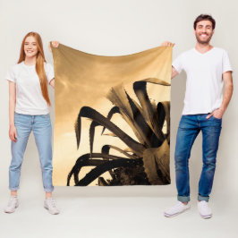 Manta Polar Planta gigante de Sepia Aloe