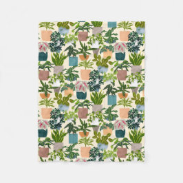 Manta Polar Plantas domésticas