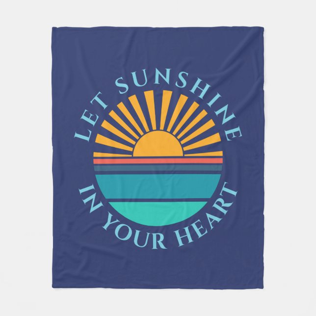 Manta Polar plantilla con foto (Anverso)