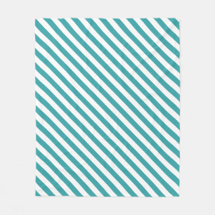 Manta Polar Plantilla de colores de tendencia rayada verde bla